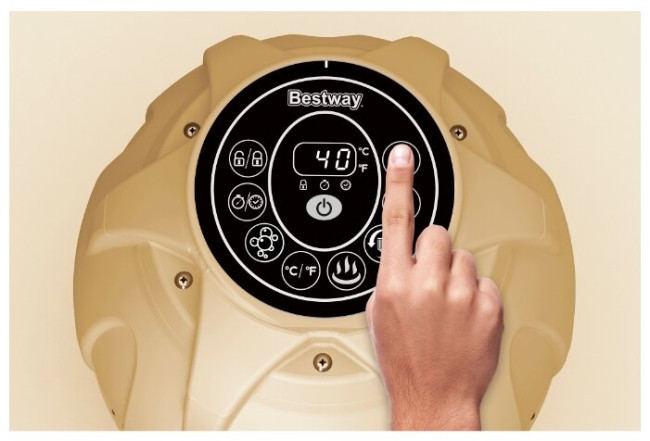 СПА бассейн Bestway Lay-Z-SPA Palm Springs AirJet 54129 СПА бассейн Bestway Lay-Z-SPA Palm Springs AirJet 54129