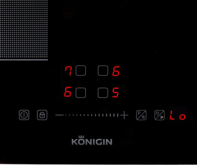 Встраиваемая индукционная варочная панель Konigin Lacerta I604 SB1BK Встраиваемая индукционная варочная панель Konigin Lacerta I604 SB1BK