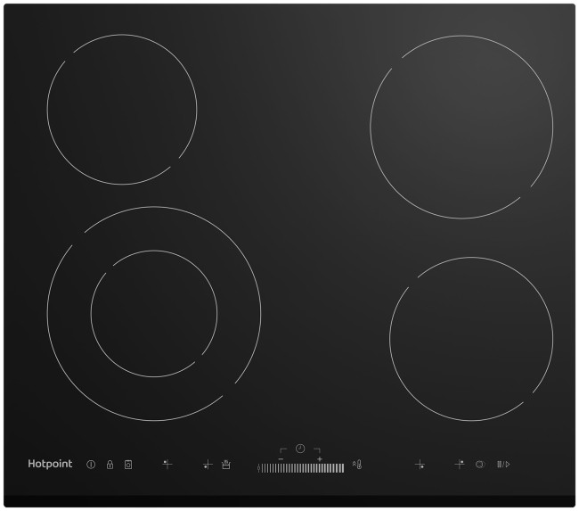 Электрическая варочная панель Hotpoint HR 6T2 B S, черный Электрическая варочная панель Hotpoint HR 6T2 B S, черный