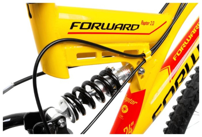 Подростковый горный (MTB) велосипед FORWARD Raptor 24 2.0 (2018)