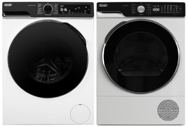 Комплект стиральная и сушильная машина DeLonghi DWM 1145 VI ALICIA + DTD 8105 H FABIO Комплект стиральная и сушильная машина DeLonghi DWM 1145 VI ALICIA + DTD 8105 H FABIO