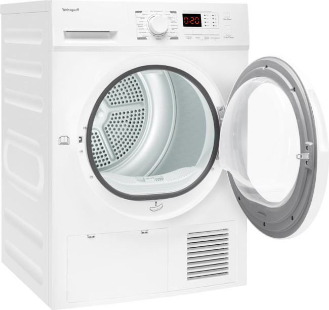 Комплект стиральная и сушильная машина Weissgauff WM 61212 DC Inverter Steam + WD 6128 D