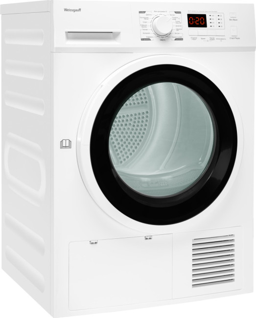 Комплект стиральная и сушильная машина Weissgauff WM 61212 DC Inverter Steam + WD 6128 D