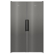 Холодильник Side-By-Side Korting KNFR1837N + KNF1857N