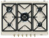 Газовая варочная панель smeg SRV876AVOGH