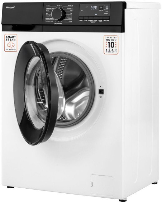 Стиральная машина Weissgauff WM 45127 DC Inverter Steam Стиральная машина Weissgauff WM 45127 DC Inverter Steam