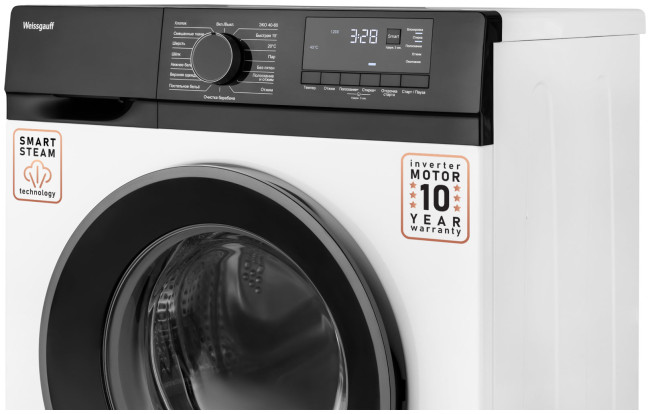 Стиральная машина Weissgauff WM 45127 DC Inverter Steam Стиральная машина Weissgauff WM 45127 DC Inverter Steam