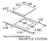 Электрическая варочная панель Maunfeld CVCE594DBK LUX Электрическая варочная панель Maunfeld CVCE594DBK LUX