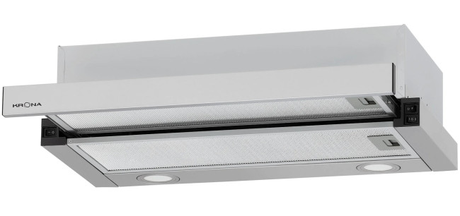 Встраиваемая вытяжка Krona Kamilla T 600 Inox (2 мотора)