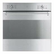 Встраиваемый газовый духовой шкаф smeg SF341GX