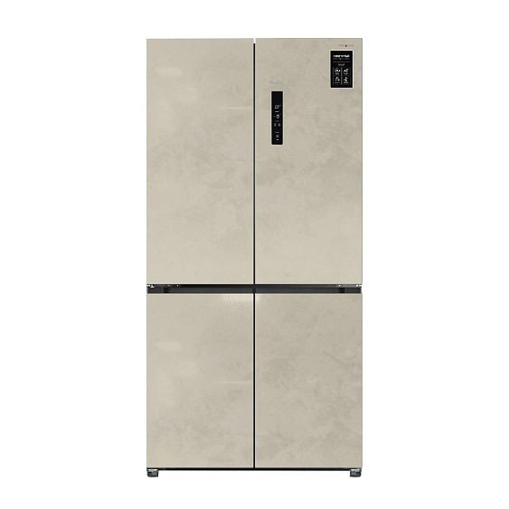 Холодильник TESLER RCD-547BI MARBLE BEIGE