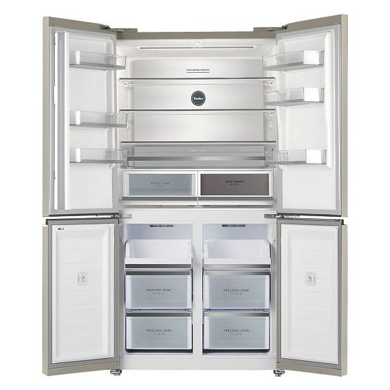 Холодильник TESLER RCD-547BI MARBLE BEIGE