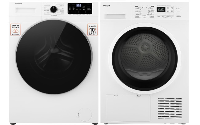 Комплект стиральная и сушильная машина Weissgauff WM 61212 DC Inverter Steam + WD 6148 D Heat Pump Комплект стиральная и сушильная машина Weissgauff WM 61212 DC Inverter Steam + WD 6148 D Heat Pump