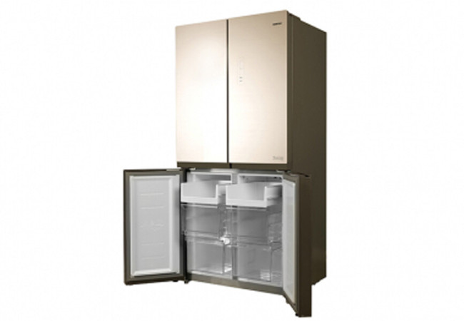Холодильник Centek CT-1756 NF Beige Glass