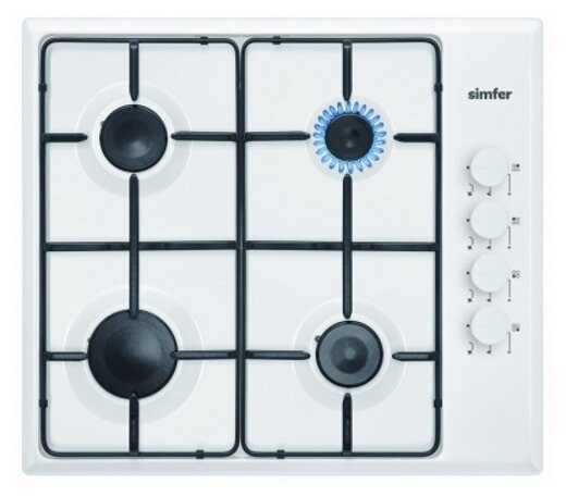 Газовая варочная панель Simfer H60Q40W413
