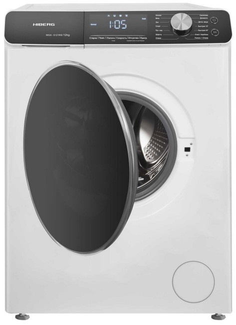 Стиральная машина Hiberg WQ9 - 512 WiS Стиральная машина Hiberg WQ9 - 512 WiS