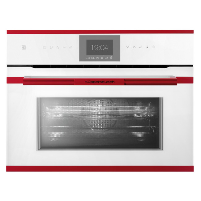 Компактный духовой шкаф с микроволнами Kuppersbusch CBM 6550.0 W8 Компактный духовой шкаф с микроволнами Kuppersbusch CBM 6550.0 W8