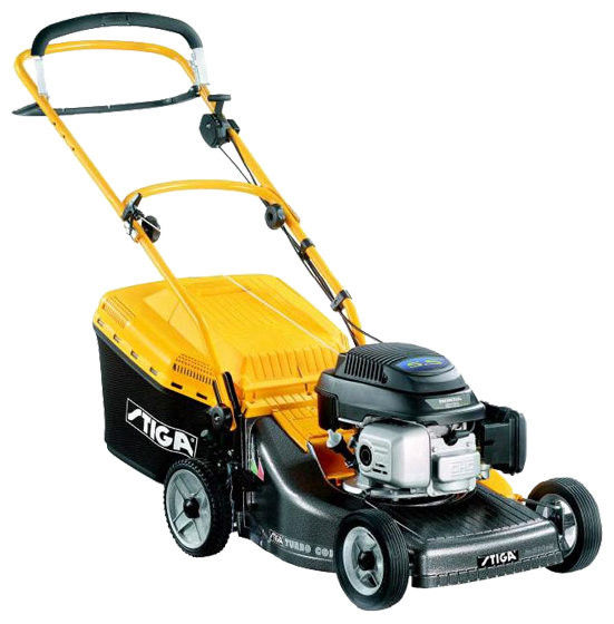 Газонокосилка STIGA Turbo Pro 53 4S Inox Combi Газонокосилка STIGA Turbo Pro 53 4S Inox Combi