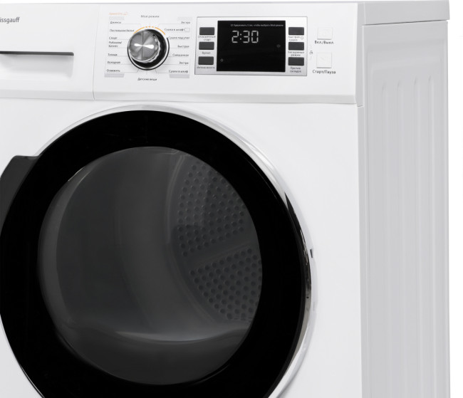 Комплект стиральная и сушильная машина Weissgauff WM 61410 Inverter Steam + WD 6148 D