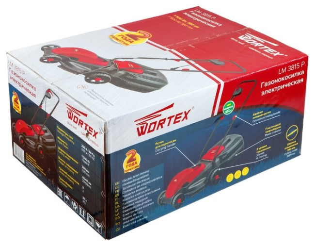 Газонокосилка Wortex LM 3815 P Газонокосилка Wortex LM 3815 P
