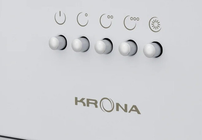 Встраиваемая вытяжка Krona Adel 600 White PB