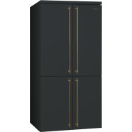 Холодильник Smeg FQ60CAO5 антрацит