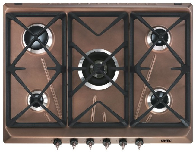 Газовая варочная панель smeg SRV876RAGH