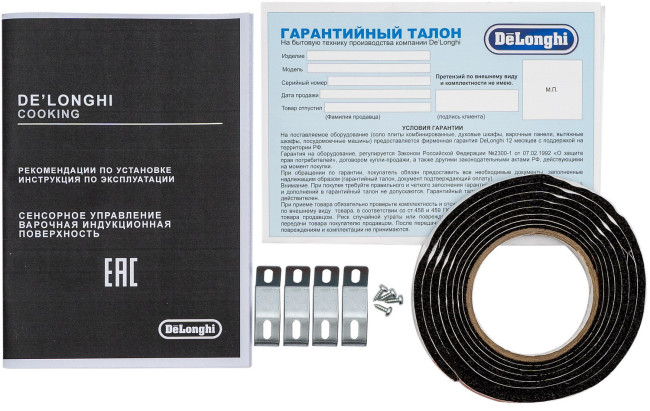 Электрическая варочная панель De’Longhi PIN 62 RUS