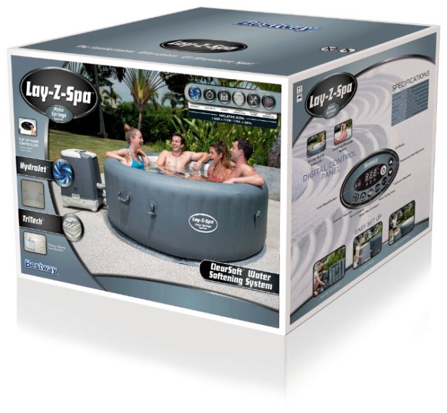СПА бассейн Bestway Lay-Z-Spa Palm Springs HydroJet 54144