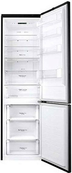 Холодильник LG GB-B60MCPFS черный
