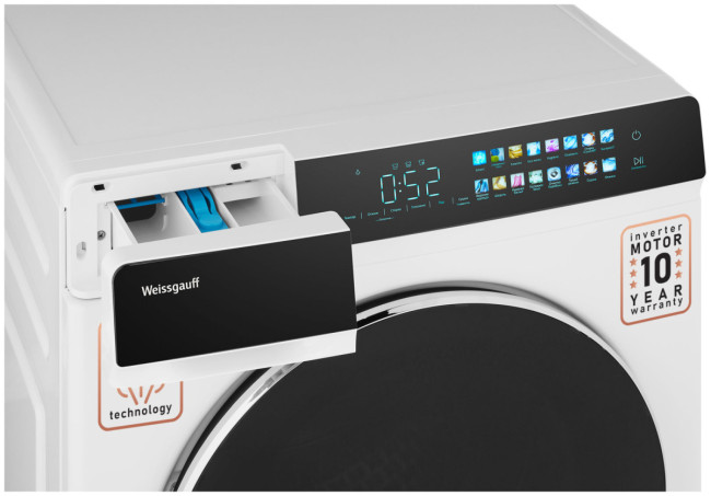 Стиральная машина Weissgauff WMD 999 Inverter Steam Стиральная машина Weissgauff WMD 999 Inverter Steam