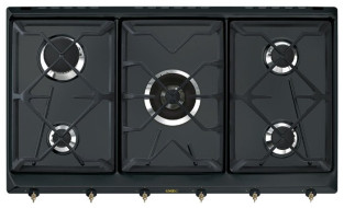 Газовая варочная панель smeg SRV896AOGH
