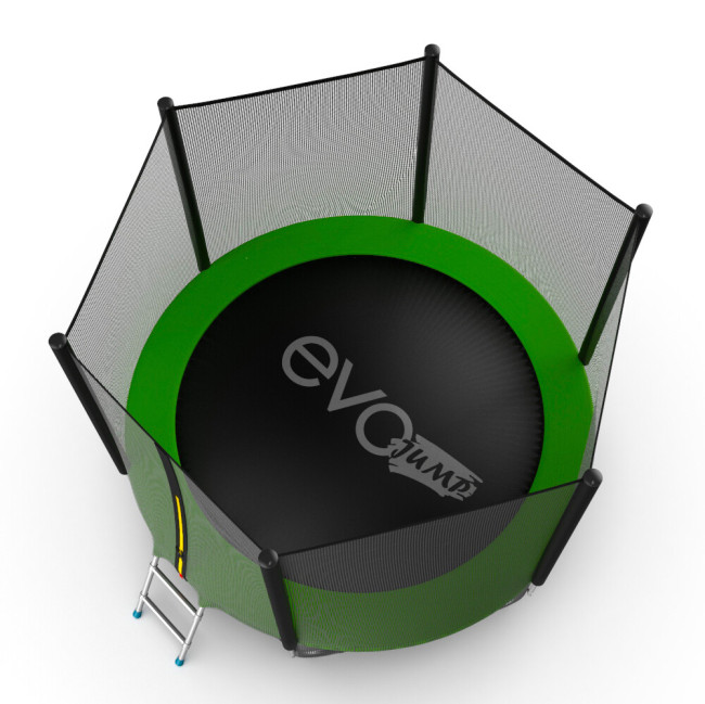 Батут Evo Jump External 8ft Green Lowernet + сетка Батут Evo Jump External 8ft Green Lowernet + сетка