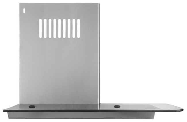 Каминная вытяжка ORE Glasset 50L inox
