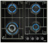 Встраиваемая газовая варочная панель Delonghi Greta 6 GW NB Встраиваемая газовая варочная панель Delonghi Greta 6 GW NB