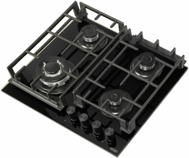 Встраиваемая газовая варочная панель Delonghi Greta 6 GW NB Встраиваемая газовая варочная панель Delonghi Greta 6 GW NB