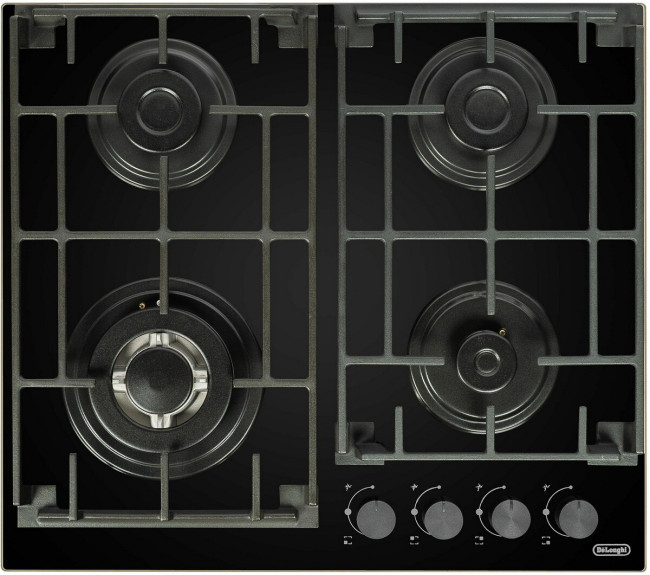 Встраиваемая газовая варочная панель Delonghi Greta 6 GW NB Встраиваемая газовая варочная панель Delonghi Greta 6 GW NB