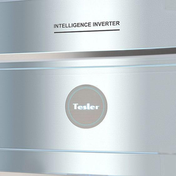 Холодильник TESLER RFD-427BI Sparkling Grey