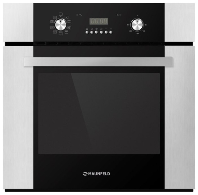 Электрический духовой шкаф MAUNFELD DP 04 Black Glass