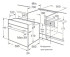 Встраиваемый газовый духовой шкаф Korting OGG 772 CFX