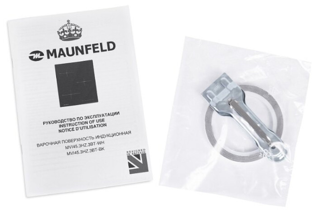 Индукционная варочная панель MAUNFELD MVI45.3HZ.3BT-WH