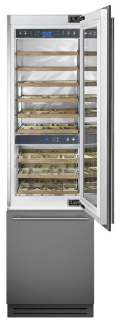 Встраиваемый винный шкаф smeg WI66RS Встраиваемый винный шкаф smeg WI66RS