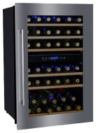 Встраиваемый винный шкаф Dunavox DX-41.130BSK Встраиваемый винный шкаф Dunavox DX-41.130BSK