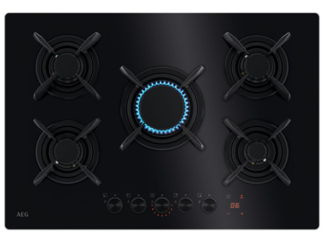 Газовая варочная панель AEG HKB75453NB