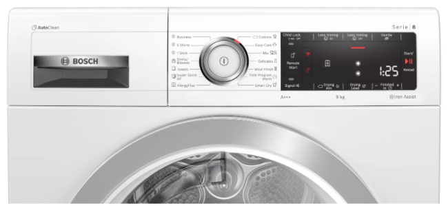 Сушильная машина Bosch WTX87KH0BY