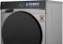Комплект стиральная и сушильная машина Weissgauff WM 998 Full Touch DC Inverter Steam Silver + WD 998 Heat Pump Full Touch Silver