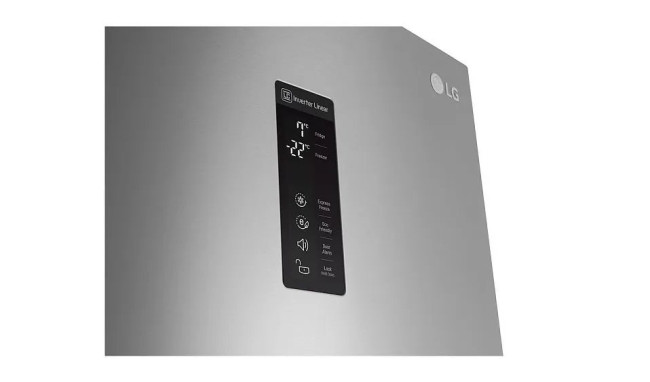 Холодильник LG GB-B60NSFFS нержавеющая сталь