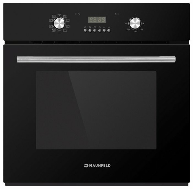 Электрический духовой шкаф MAUNFELD DP01 Black Glass