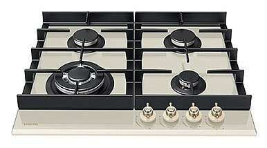 Газовая варочная панель HIBERG VM 6044 RY Газовая варочная панель HIBERG VM 6044 RY