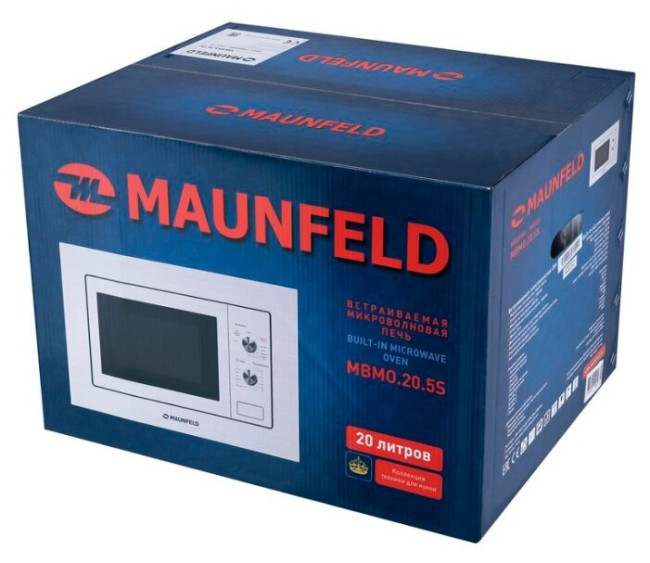 Микроволновая печь встраиваемая MAUNFELD MBMO.20.5S